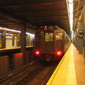 R-4 484 @ 179 St (in service on the F line / Centennial Celebration Special). Photo taken by Brian Weinberg, 9/26/2004.