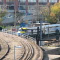 LIRR DM30AC 500 @ Sunnyside. Photo taken by Brian Weinberg, 11/9/2006.