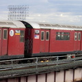 R-33WF 9338 @ Queensboro Plaza (7). Photo by Brian Weinberg, 01/09/2003.