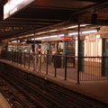 96 Street (1/2/3) - the former uptown local platform - now a fare control area. Photo taken by Brian Weinberg, 7/23/2006.